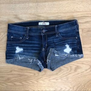 Hollister Co. Blue Denim Shorts